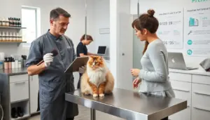 how much does it cost to groom a cat