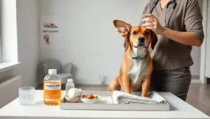 how to clean dog ears